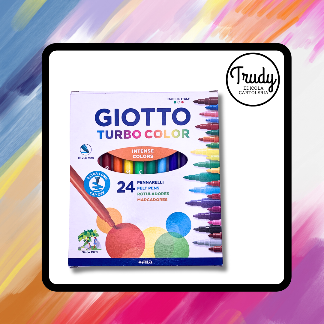 Giotto Turbo Color - scatola da 12-24