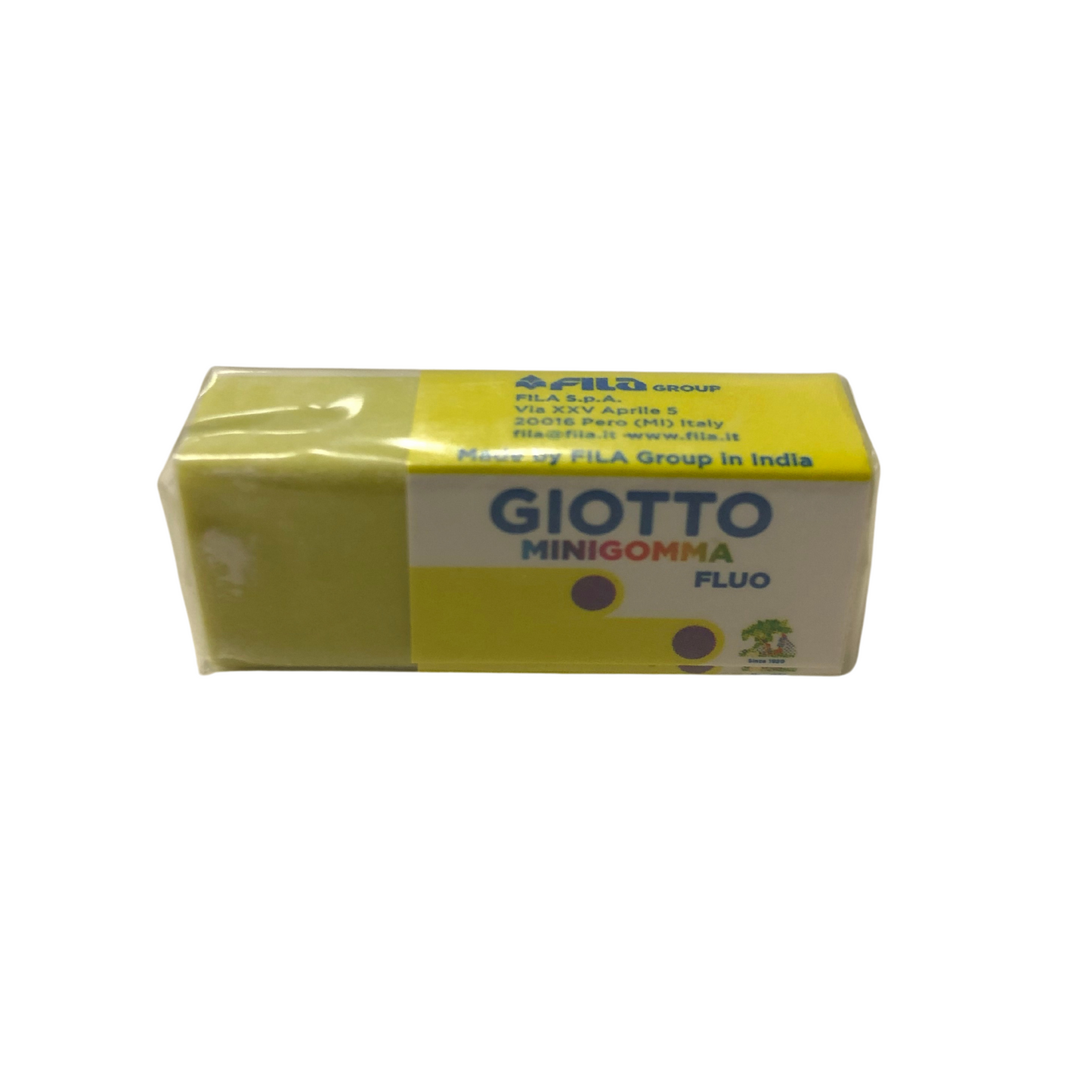 Giotto Minigomma Colore Fluo Pastel