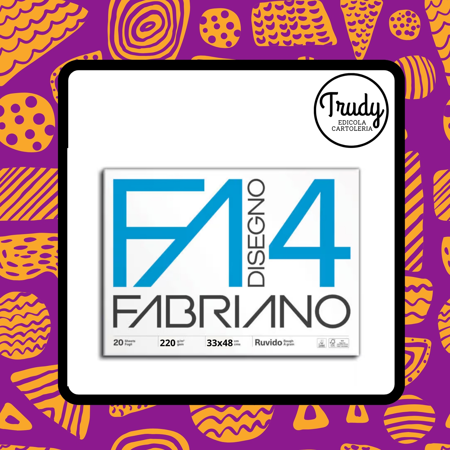 Album Fabriano F4, 200 gr (24x33 - 33x48)