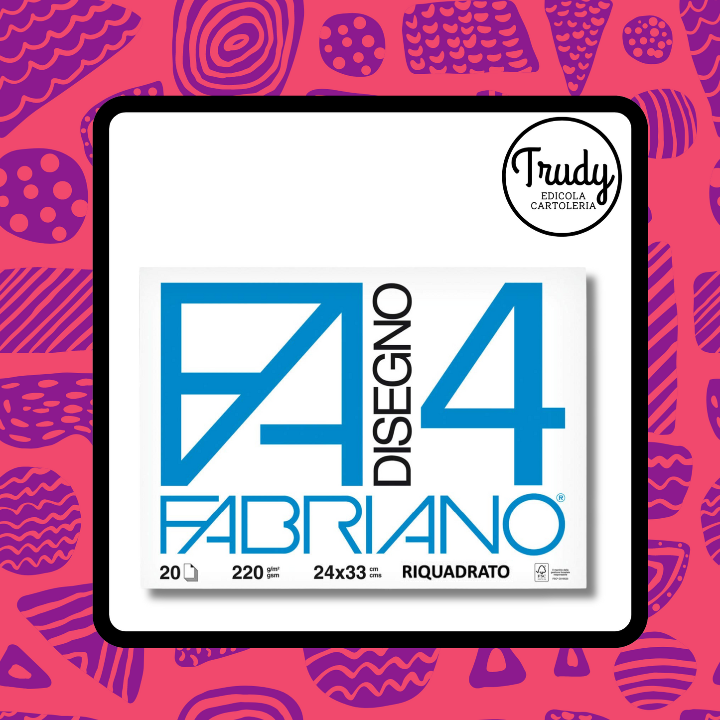 Album Fabriano F4, 200 gr (24x33 - 33x48)