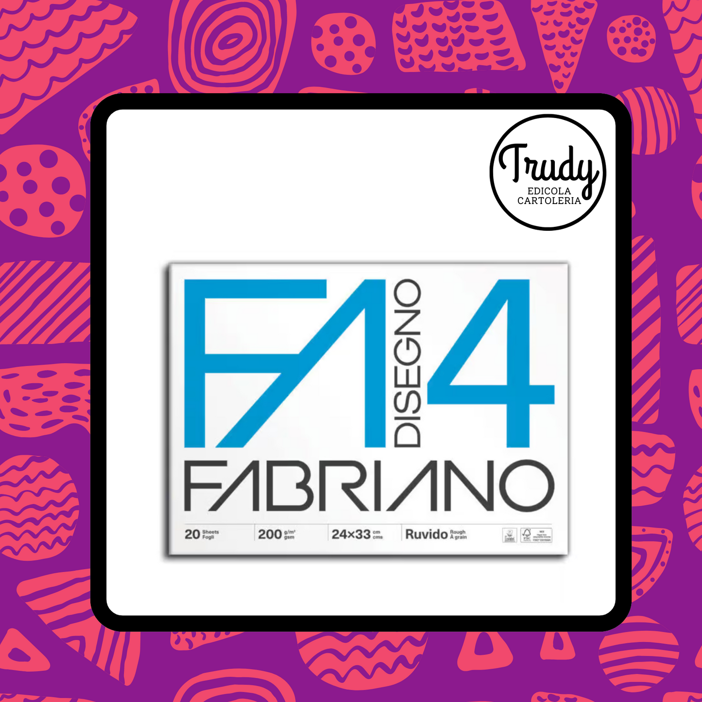 Album Fabriano F4, 200 gr (24x33 - 33x48)